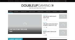 Desktop Screenshot of doubleupgaming.com